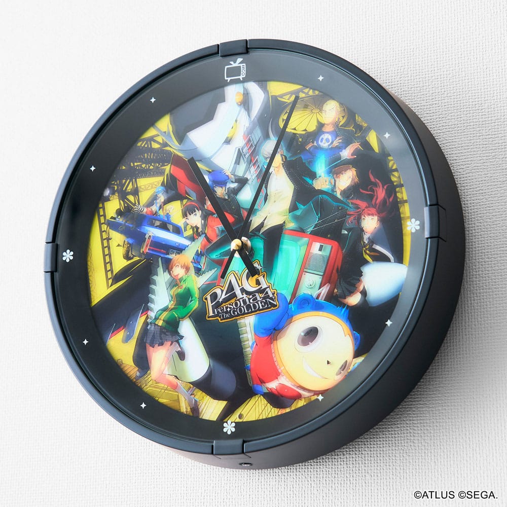 Persona 4 Golden Melody horloge murale avec fonction alarme