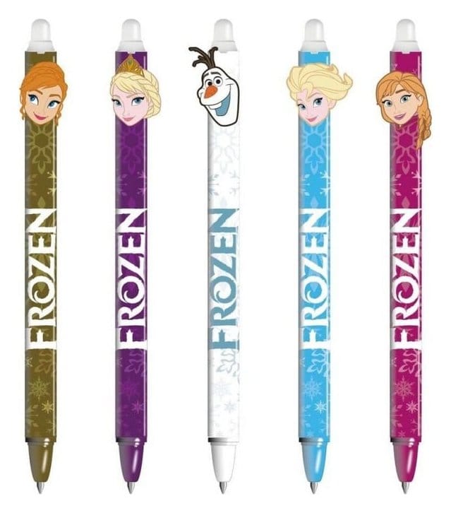 Frozen Stylo gel effaçable Characters Présentoir (30)