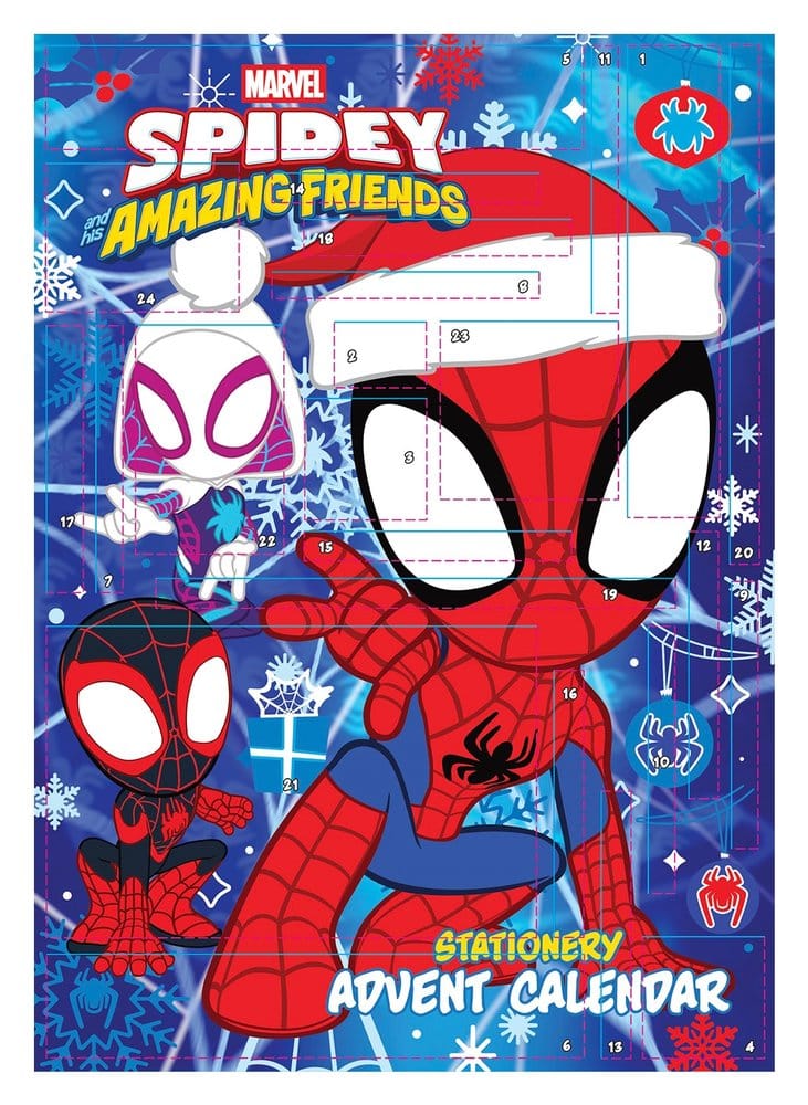 Spider-Man Calendrier de l'Avent Spidey and Friends (2027) Présentoir (8)