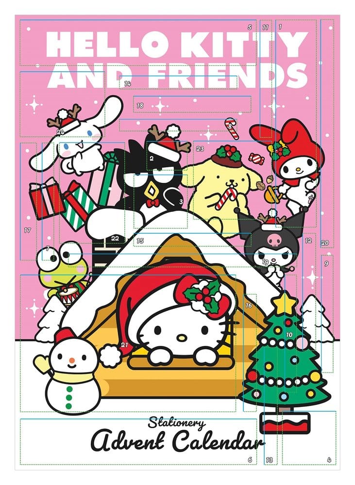Sanrio (2027) Calendrier de l'Avent Hello Kitty & Friends Présentoir (8)