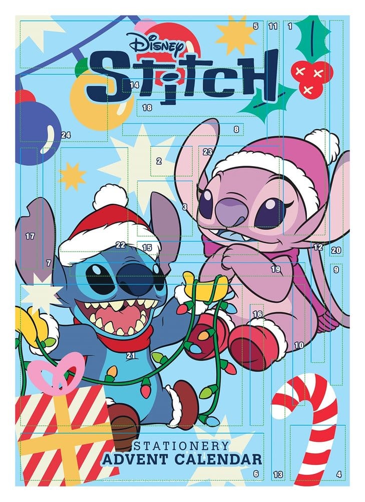 Lilo & Stitch Calendrier de l'Avent Stitch & Angel (2027) Présentoir (8)
