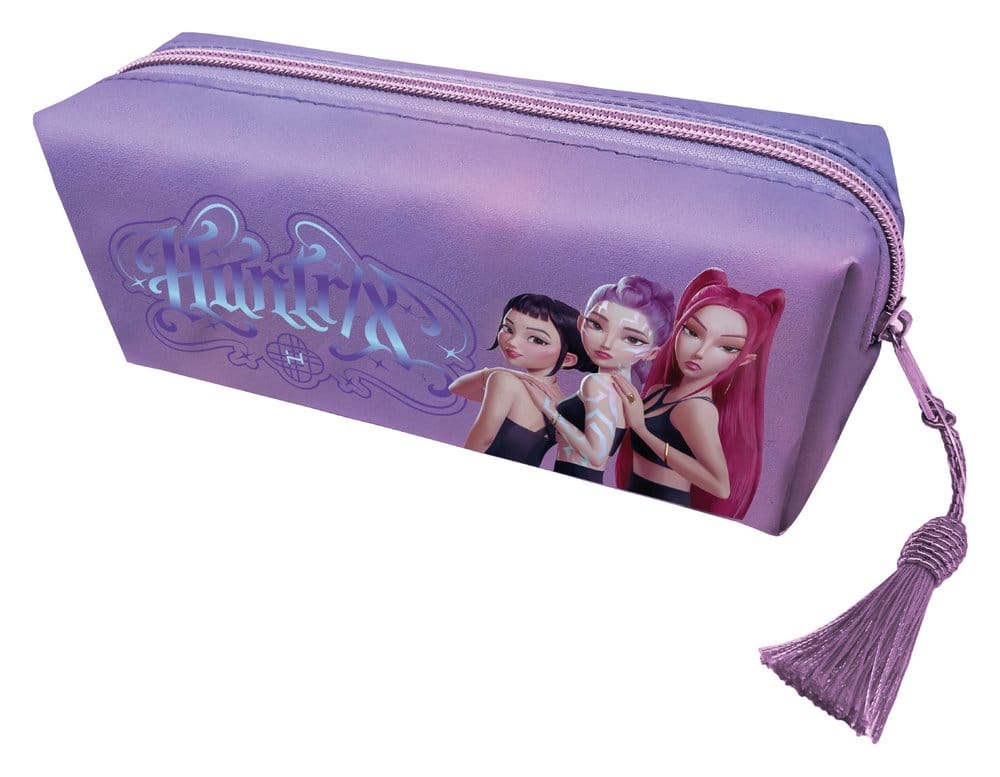 KPop Demon Hunters trousse avec pompon Huntrix