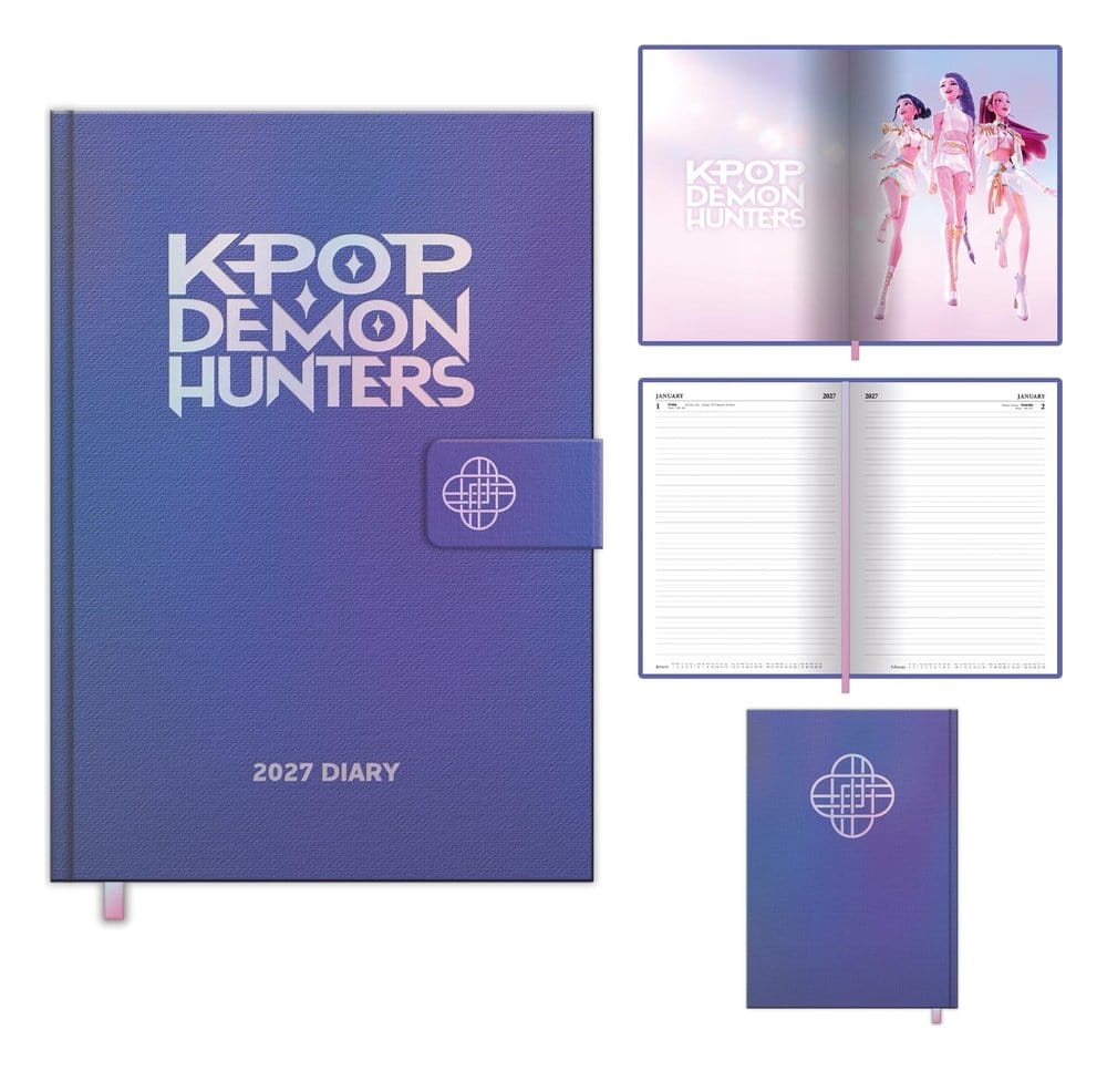 KPop Demon Hunters Agenda A5 2027