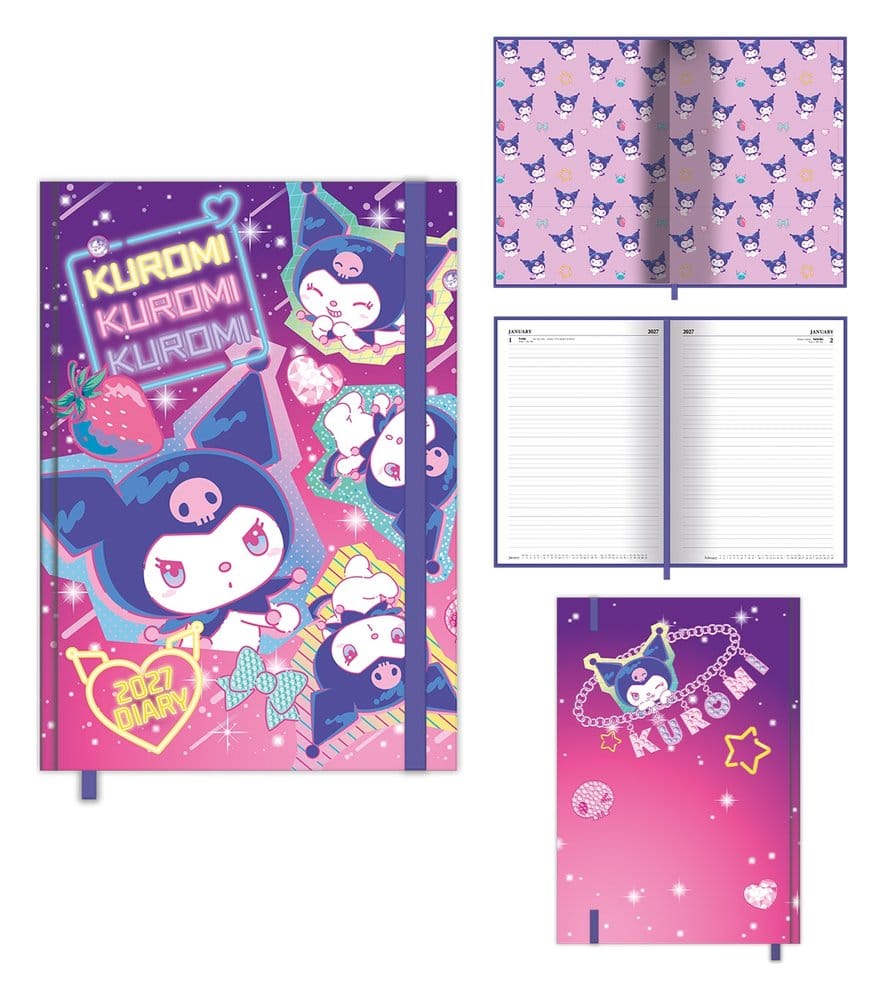 Sanrio A5 DTP Agenda 2027 Kuromi