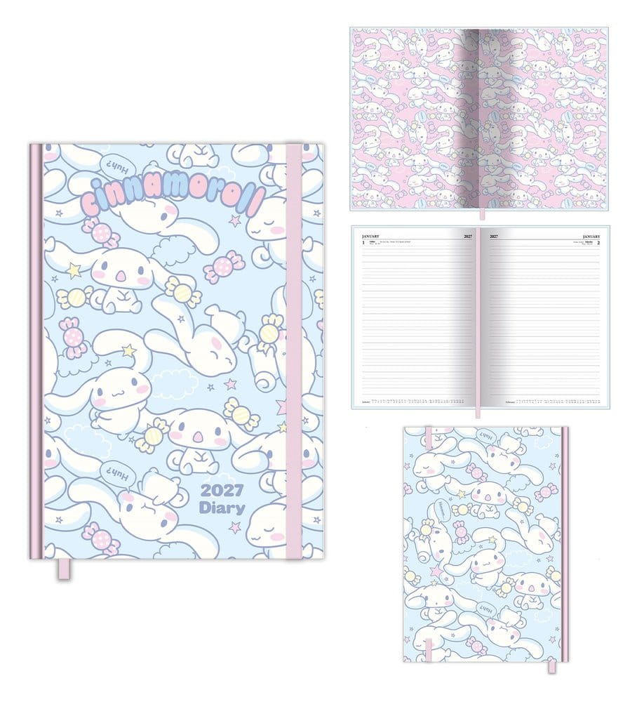 Sanrio A5 DTP Agenda 2027 Cinnamoroll