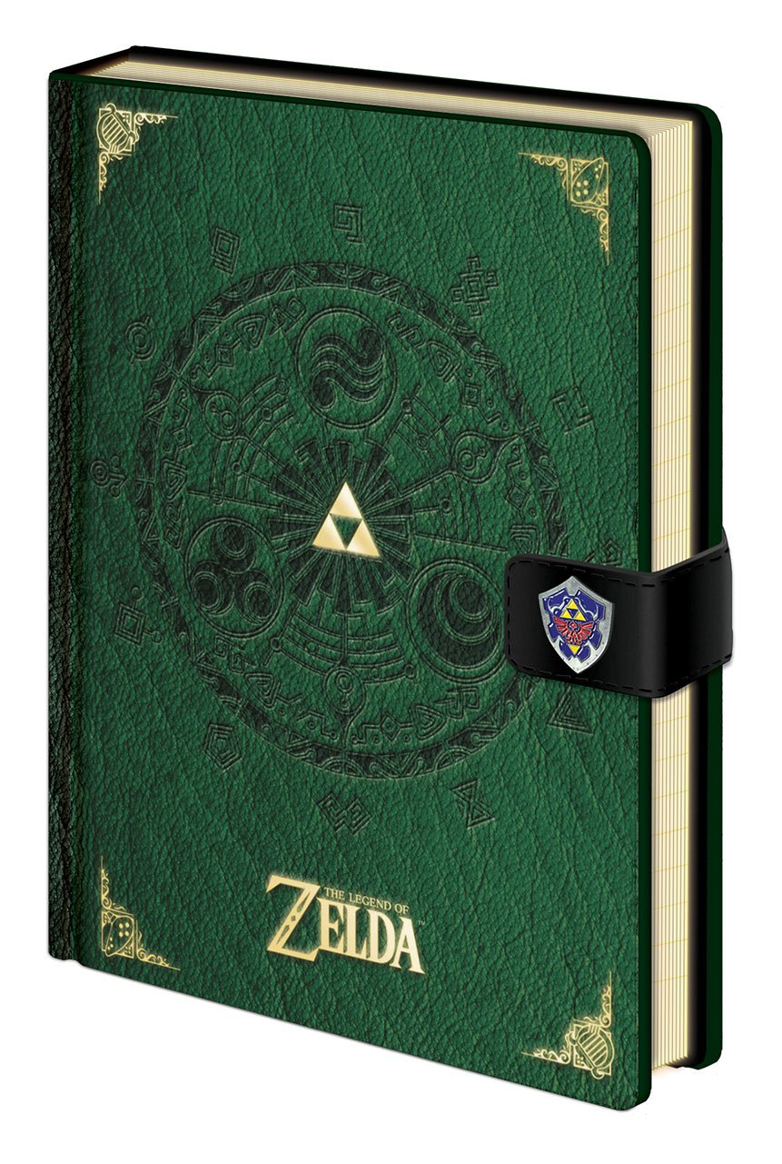 Legend of Zelda carnet de notes Premium A5 Triforce New Version