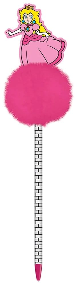 Super Mario Stylo à Pompon (Princesse Peach)