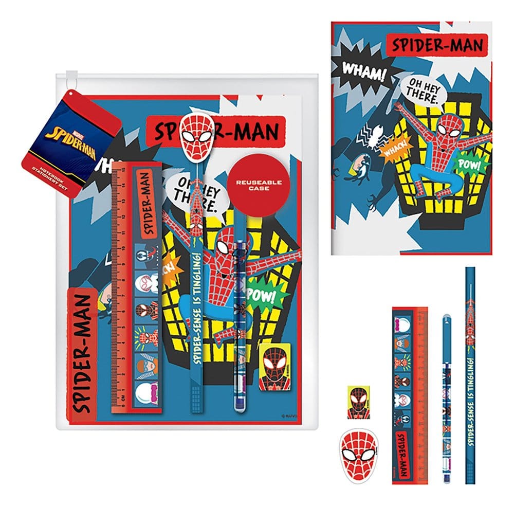 Spider-Man set papeterie Sketch Exercise Book