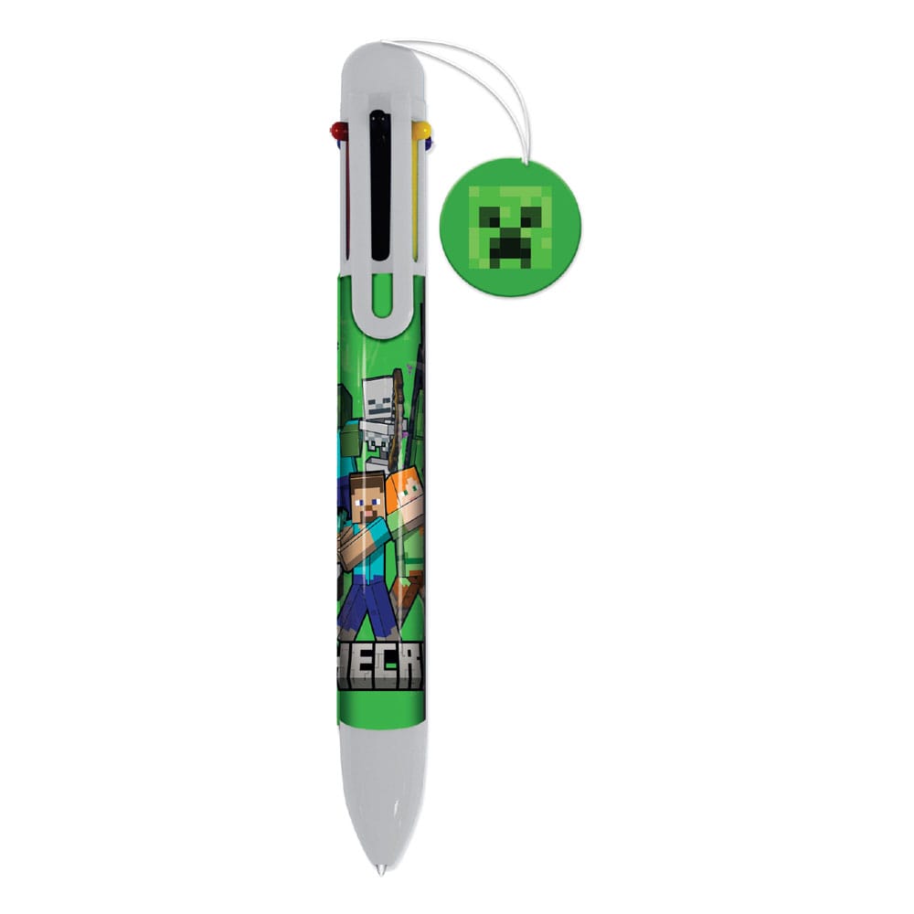 Minecraft stylo 6 couleurs