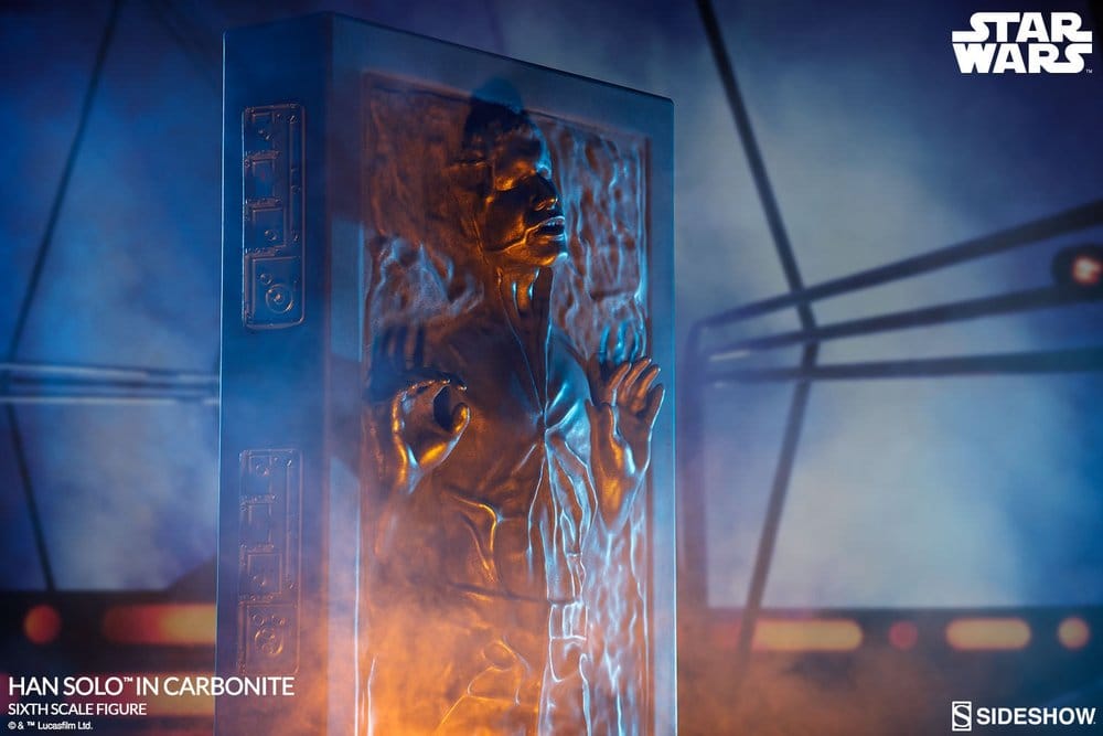 Star Wars 1/6 figurine Han Solo in Carbonite 38 cm