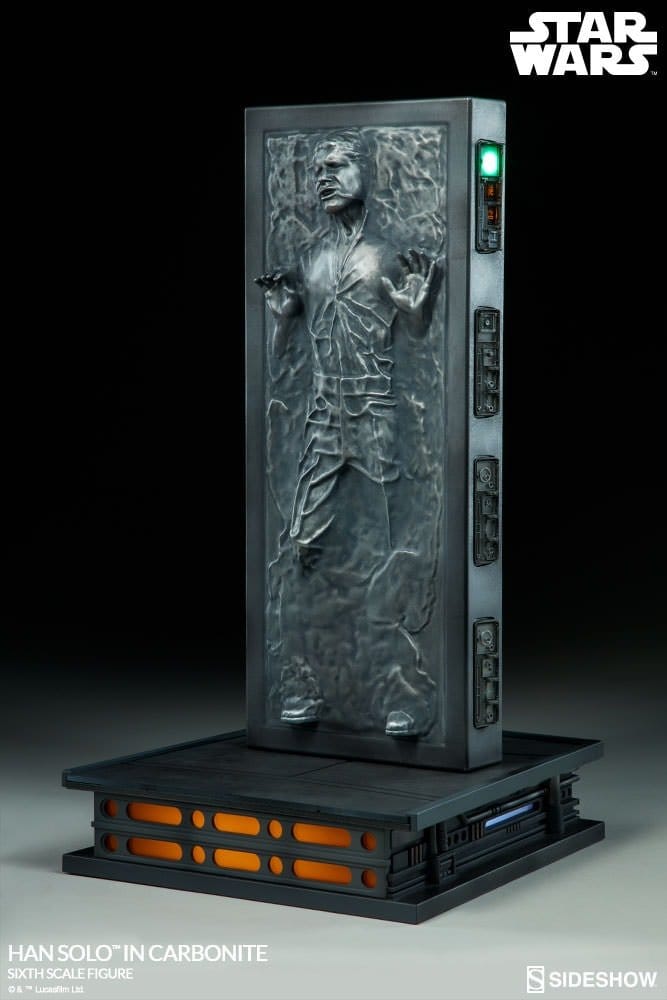 Star Wars 1/6 figurine Han Solo in Carbonite 38 cm