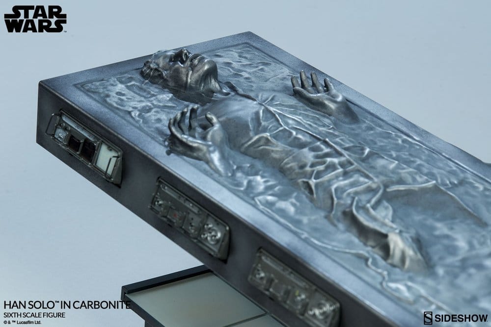 Star Wars 1/6 figurine Han Solo in Carbonite 38 cm
