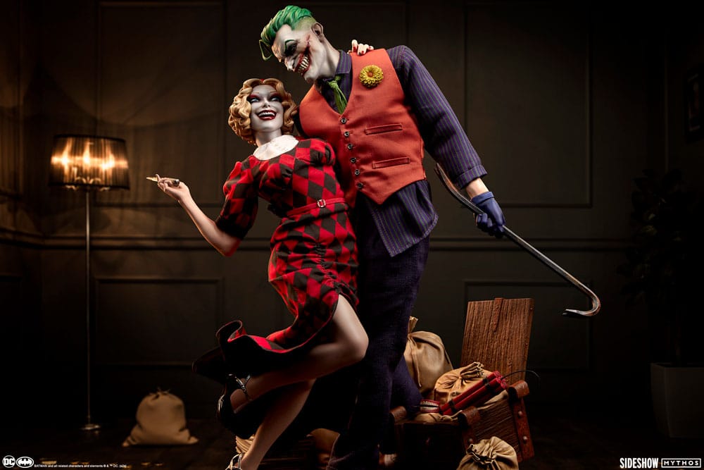DC Comics Mythos statuette 1/5 The Joker and Harley Quinn: Lawless Love 41 cm