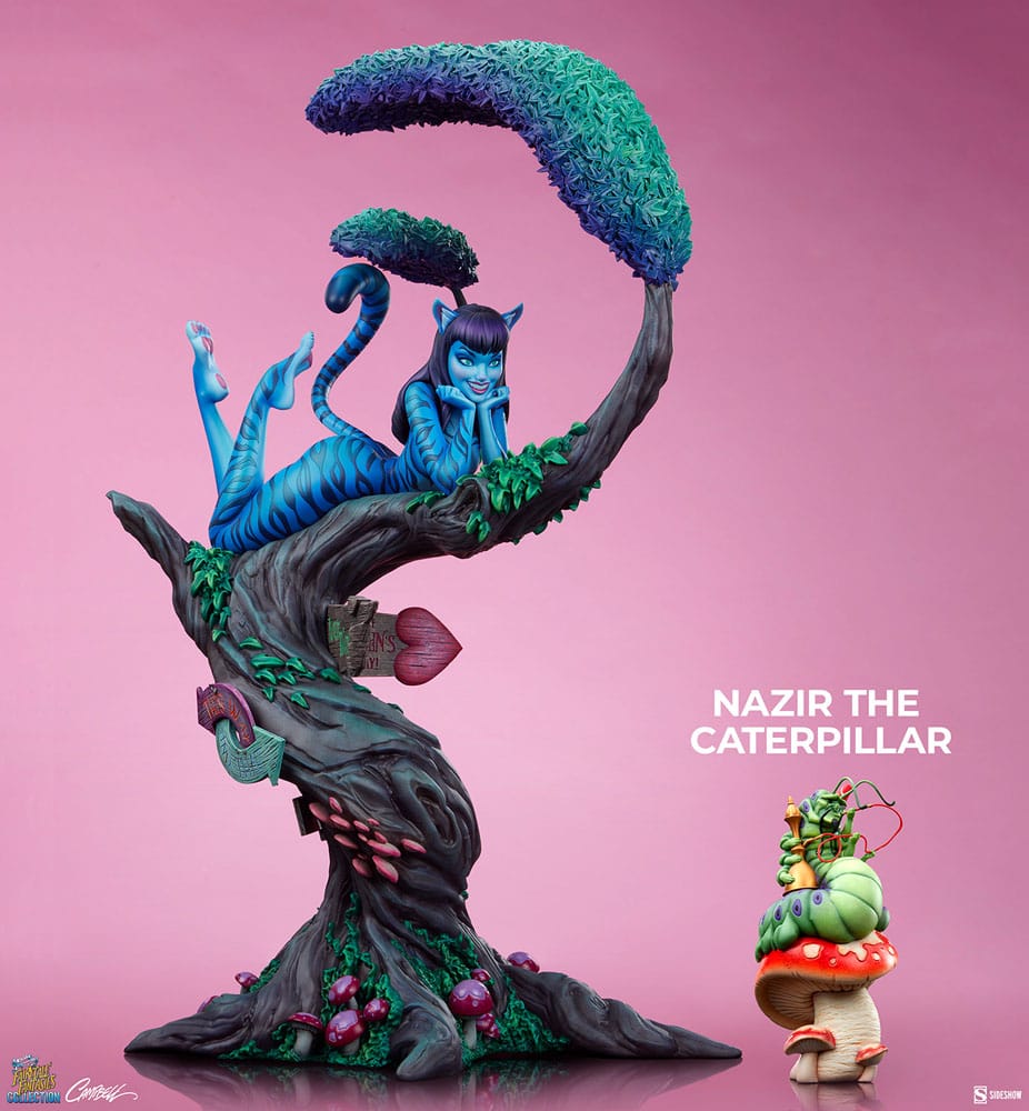 Fairytale Fantasies Collection statuette Lady Cheshire Cat (Deluxe Edition) 63 cm