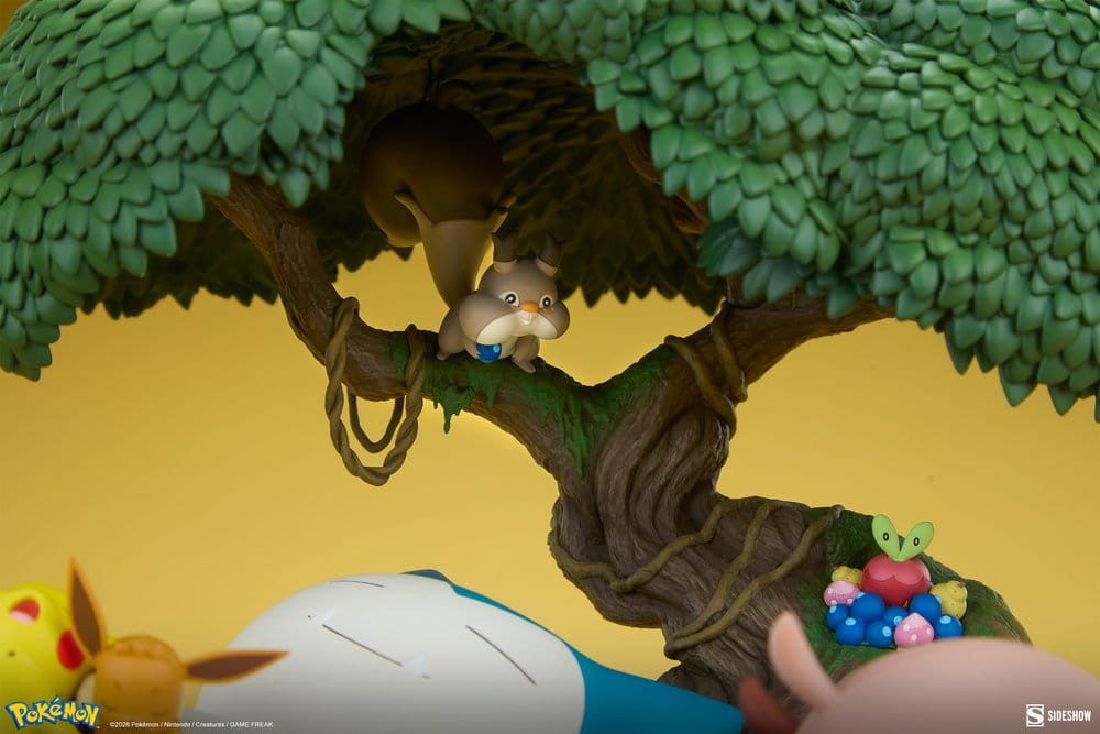 Pokémon diorama Ronflex 33 cm