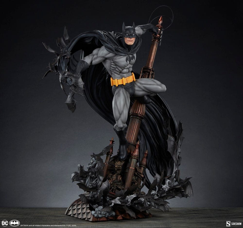 DC Comics statuette Premium Format Batman (Black Variant) Sideshow Exclusive 68 cm