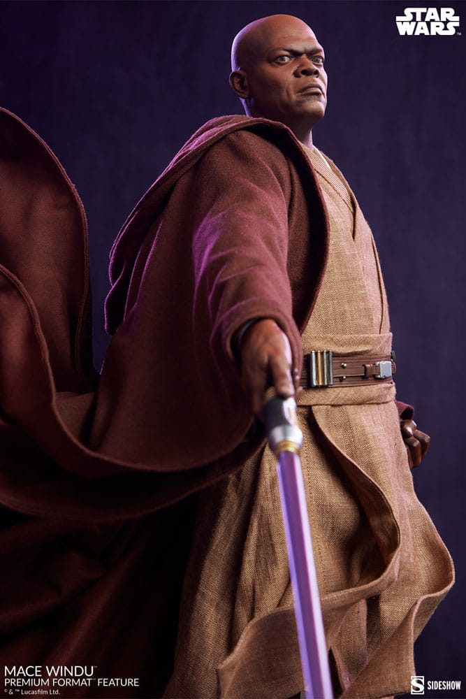 Star Wars Episode III statuette Premium Format Mace Windu 53 cm