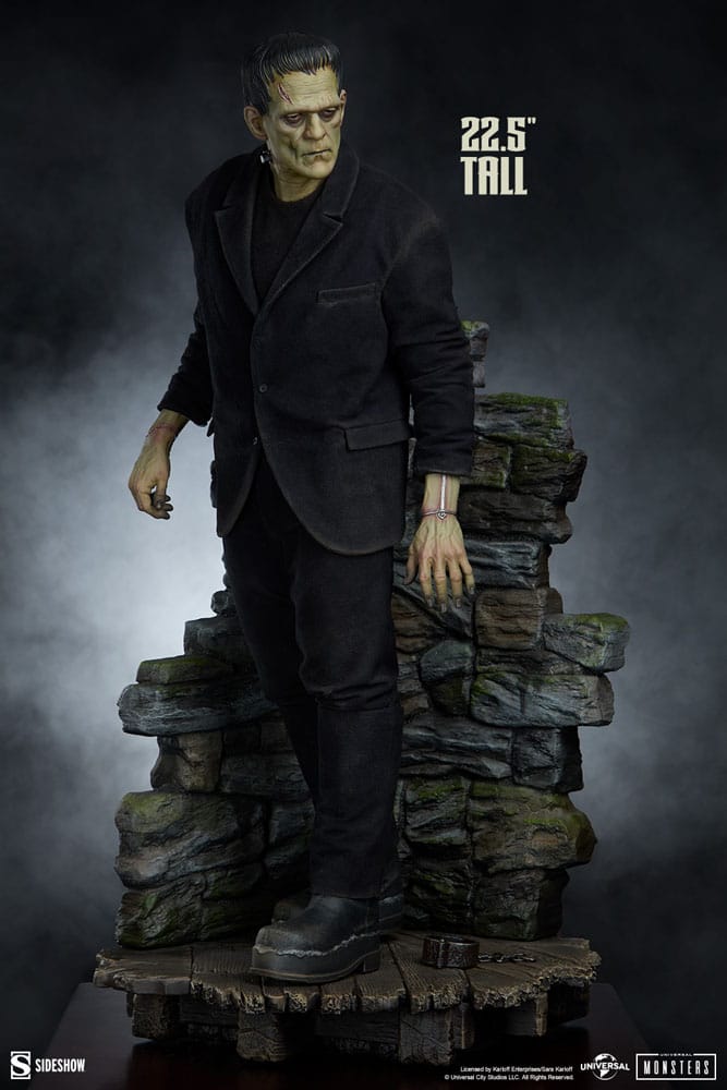 Frankenstein statuette Premium Format Mixed Media Frankenstein (Fabric Costume) 57 cm