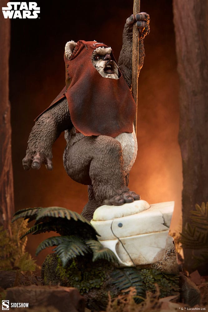 Star Wars, épisode VI : Le Retour du Jedi statuette Premium Format Wicket 46 cm
