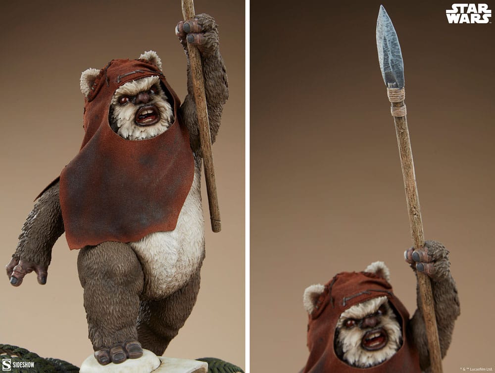 Star Wars, épisode VI : Le Retour du Jedi statuette Premium Format Wicket 46 cm