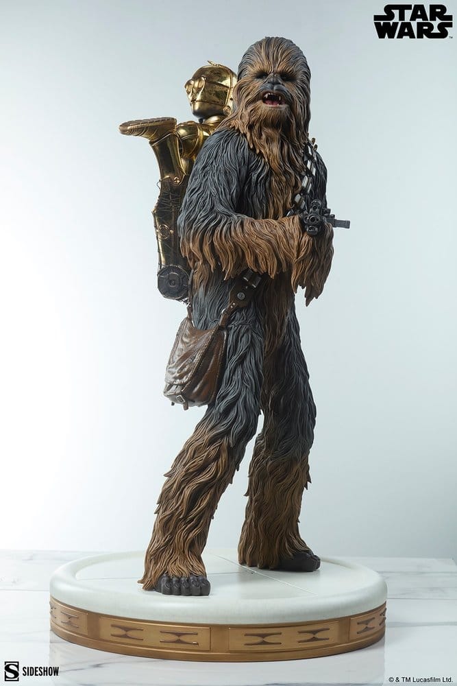 Star Wars statuette Premium Format Chewbacca and C-3PO 63 cm