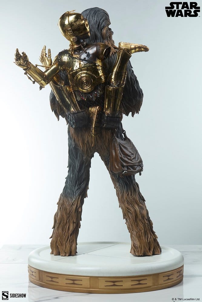 Star Wars statuette Premium Format Chewbacca and C-3PO 63 cm