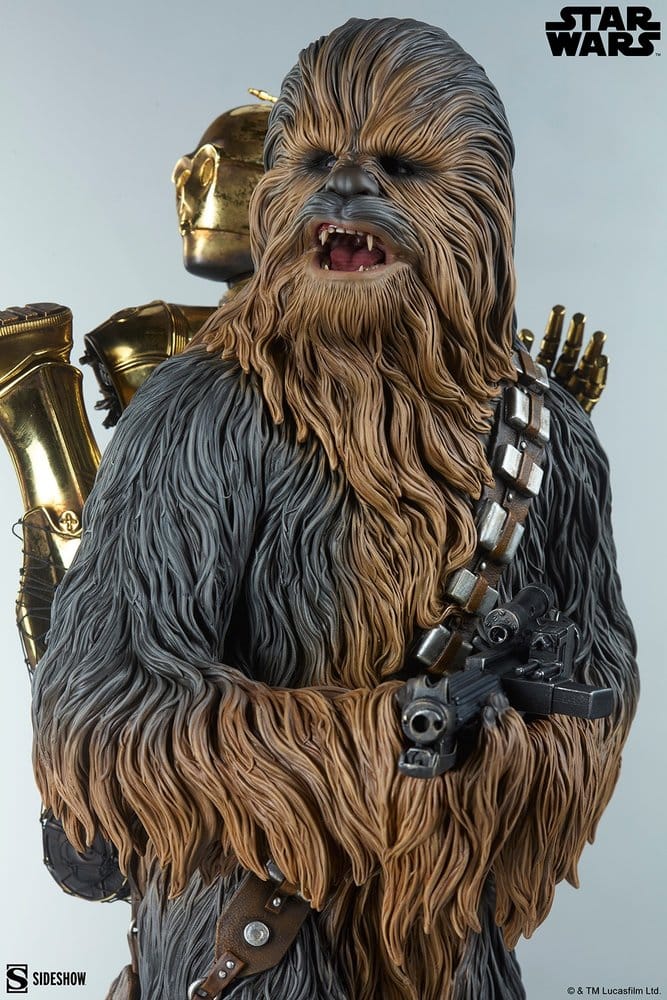 Star Wars statuette Premium Format Chewbacca and C-3PO 63 cm