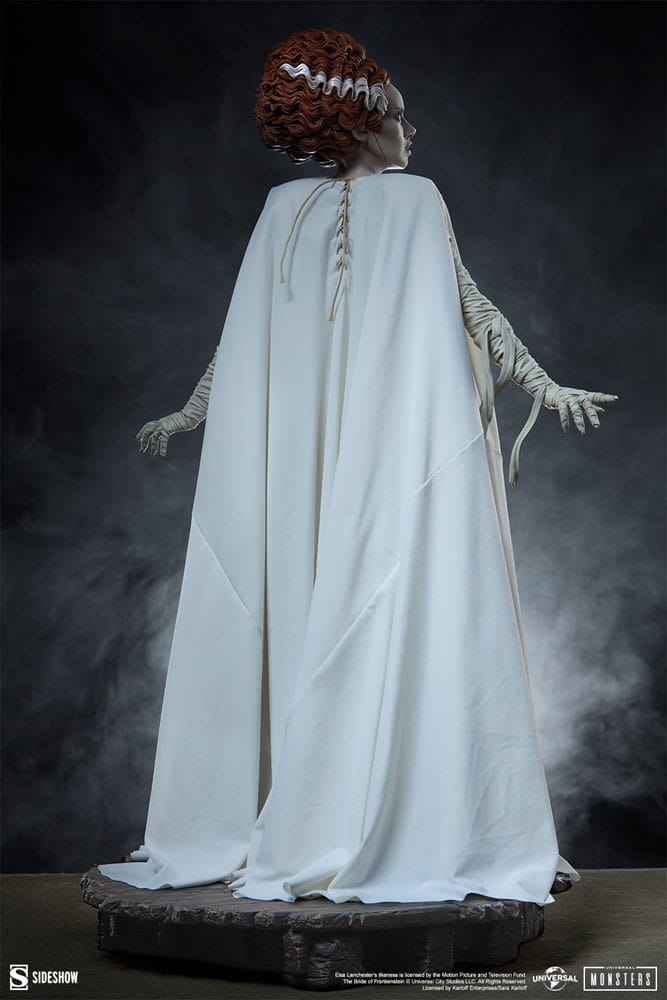 La Fiancée de Frankenstein statuette Premium Format Mixed Media The Bride of Frankenstein (Fabric Costume) 55 cm