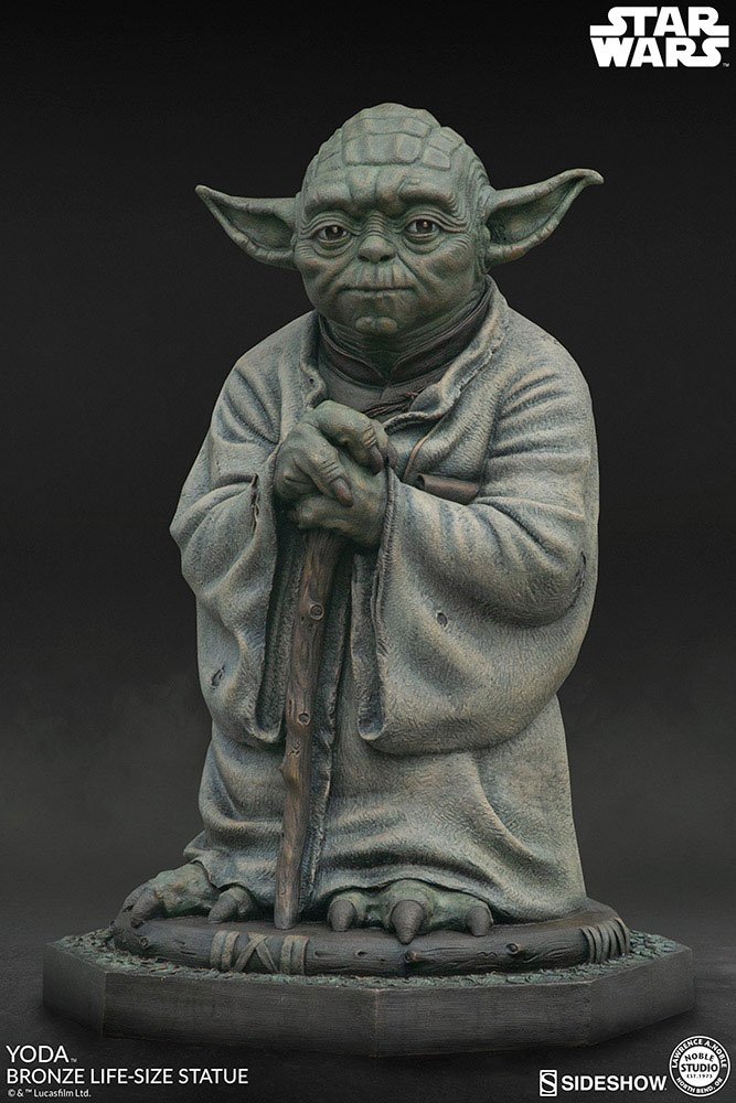 Star Wars statuette bronze 1/1 Yoda 79 cm