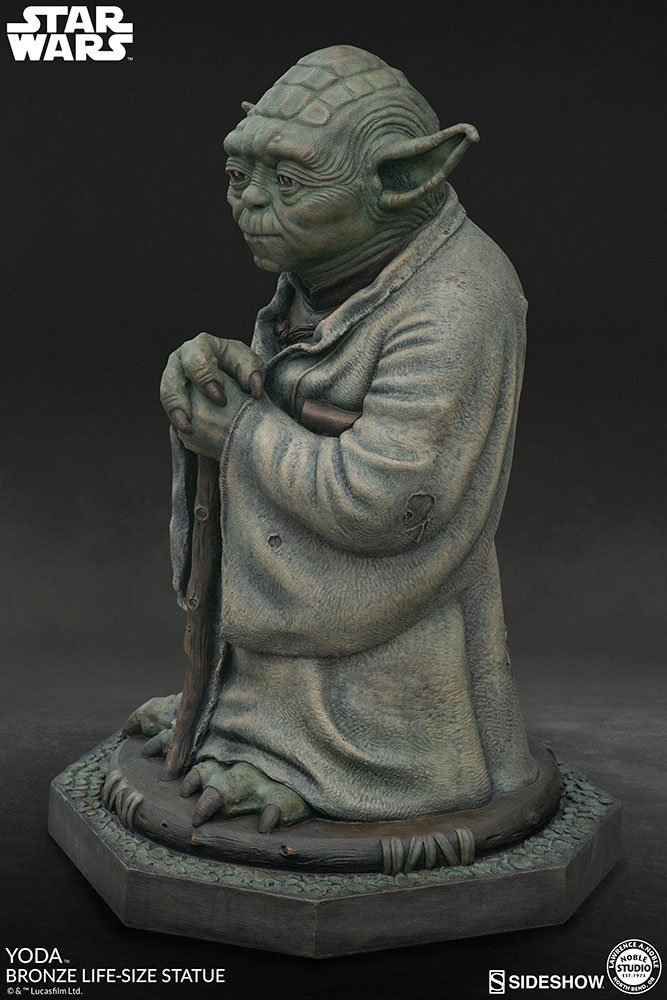 Star Wars statuette bronze 1/1 Yoda 79 cm