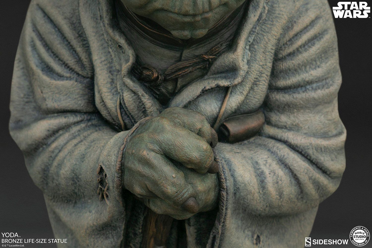 Star Wars statuette bronze 1/1 Yoda 79 cm