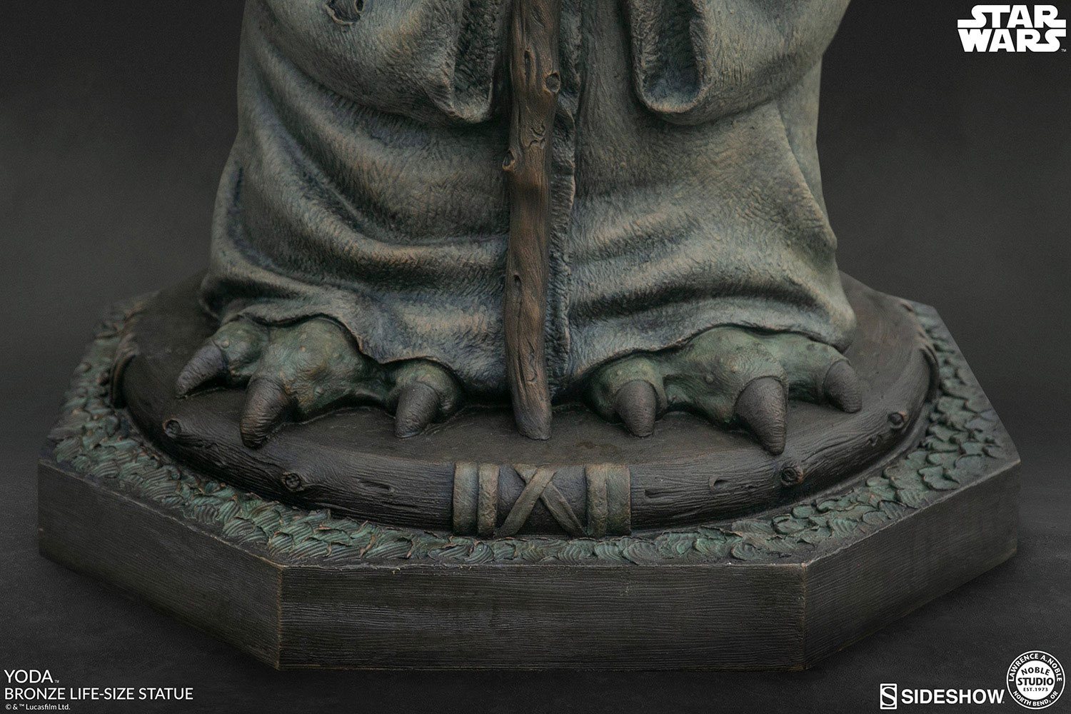Star Wars statuette bronze 1/1 Yoda 79 cm