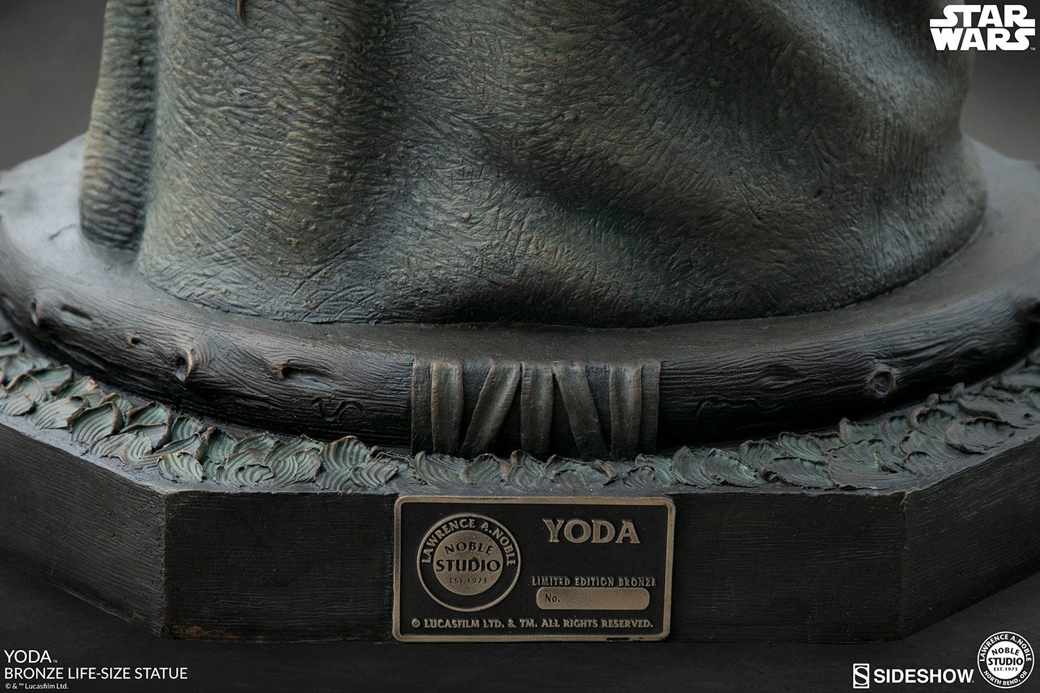 Star Wars statuette bronze 1/1 Yoda 79 cm