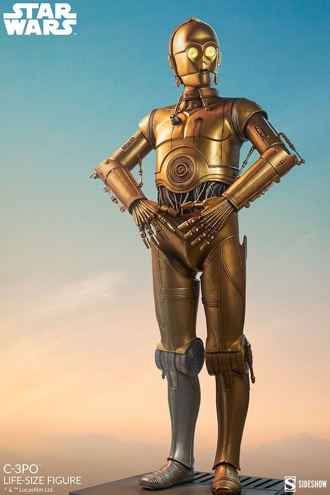 Star Wars statuette 1/1 C-3PO 188 cm