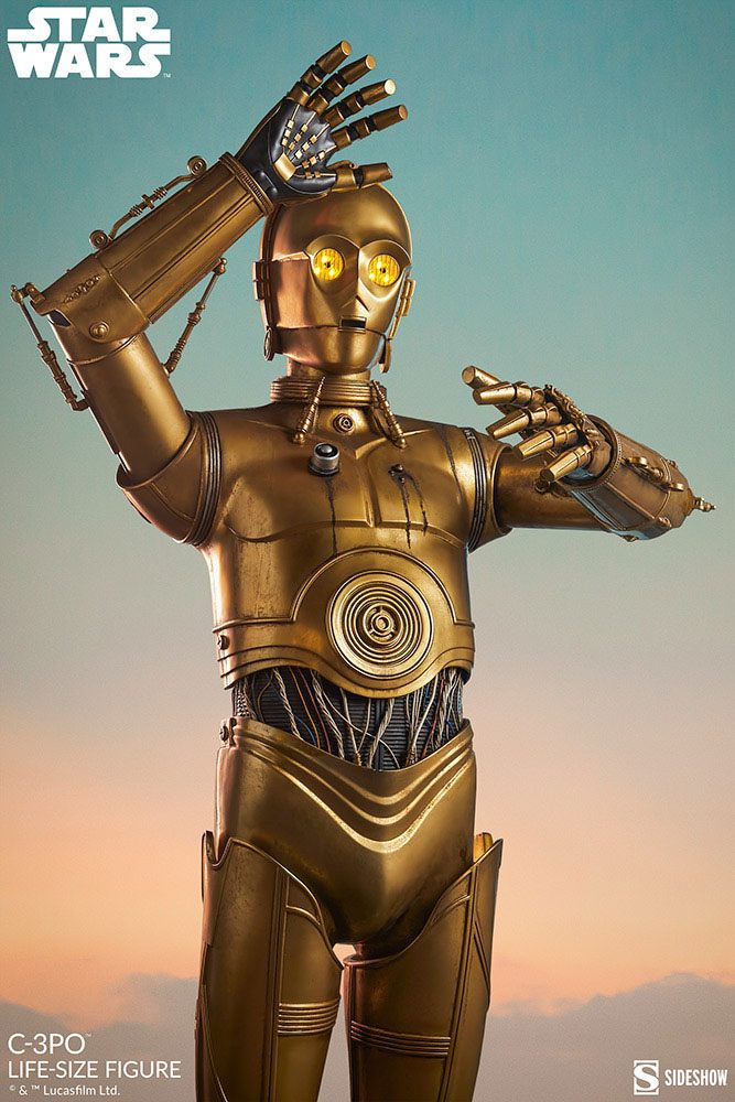 Star Wars statuette 1/1 C-3PO 188 cm