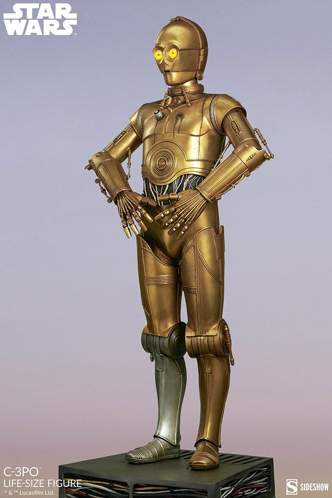Star Wars statuette 1/1 C-3PO 188 cm