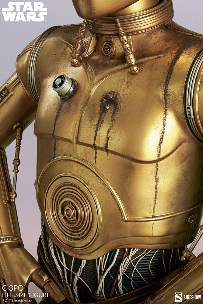 Star Wars statuette 1/1 C-3PO 188 cm