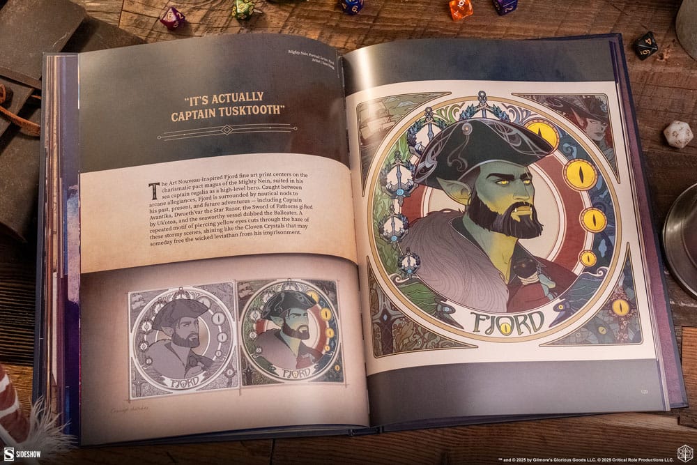 Sideshow Collectibles livre A Decade of Destiny: The Critical Role Collection by Sideshow *Version anglaise*