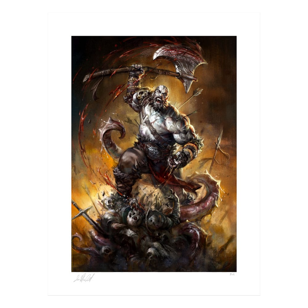 Critical Role impression Art Print Grog Strongjaw: I Would Like to RAGE! 46 x 61 cm - non encadrée