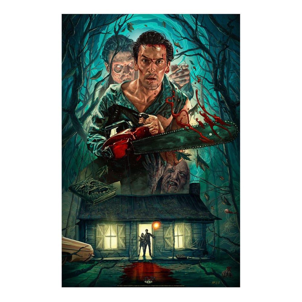 Evil Dead 2 impression Art Print Ash Williams 46 x 61 cm - non encadrée