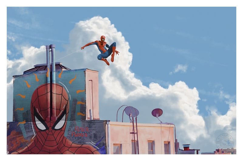 Spider-Man impression Art Print Peter Parker 30 x 46 cm - non encadrée