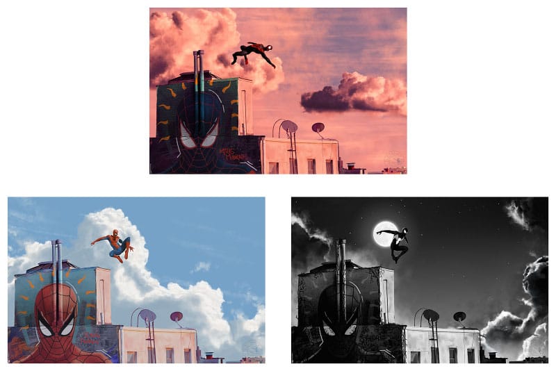 Marvel impressions Art Print Spider-Man 30 x 46 cm - non encadrée