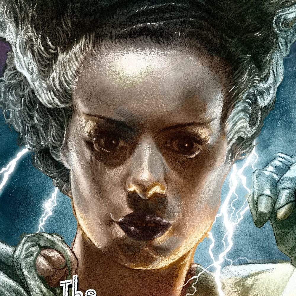 La Fiancée de Frankenstein Art Print Bride of Frankenstein (Color Variant) by Ruiz Burgos 61 x 46 cm - non encadrée