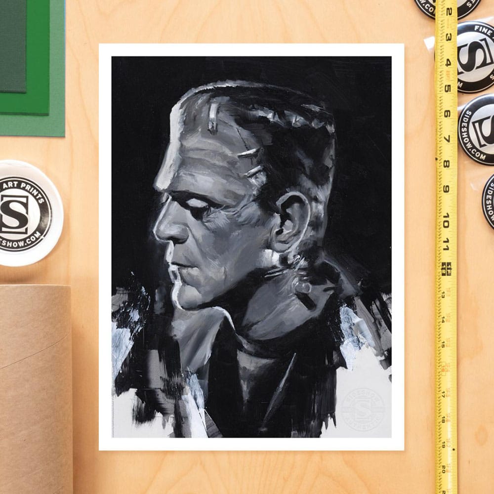 Frankenstein Art Print Frankenstein by Chris Valentine 41 x 31 cm - non encadrée