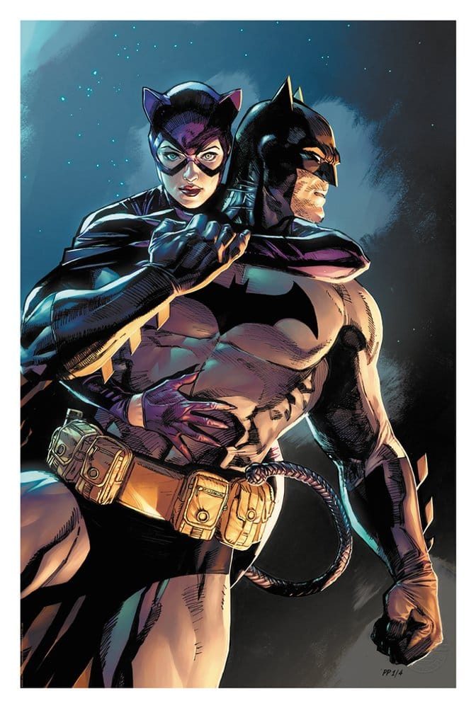 DC Comics impression Art Print Batman & Catwoman 61 x 41 cm - non encadrée