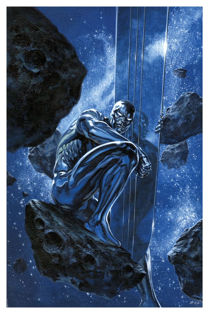 Marvel impression Art Print Silver Surfer: Ghost Light 61 x 41 cm - non encadrée