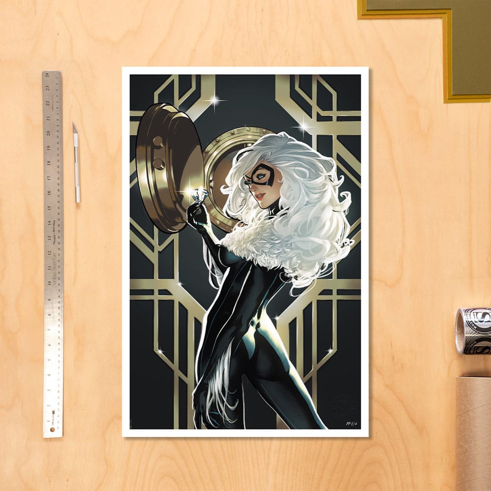 The Amazing Spider-Man impression Art Print Black Cat Rider 61 x 41 cm - non encadrée