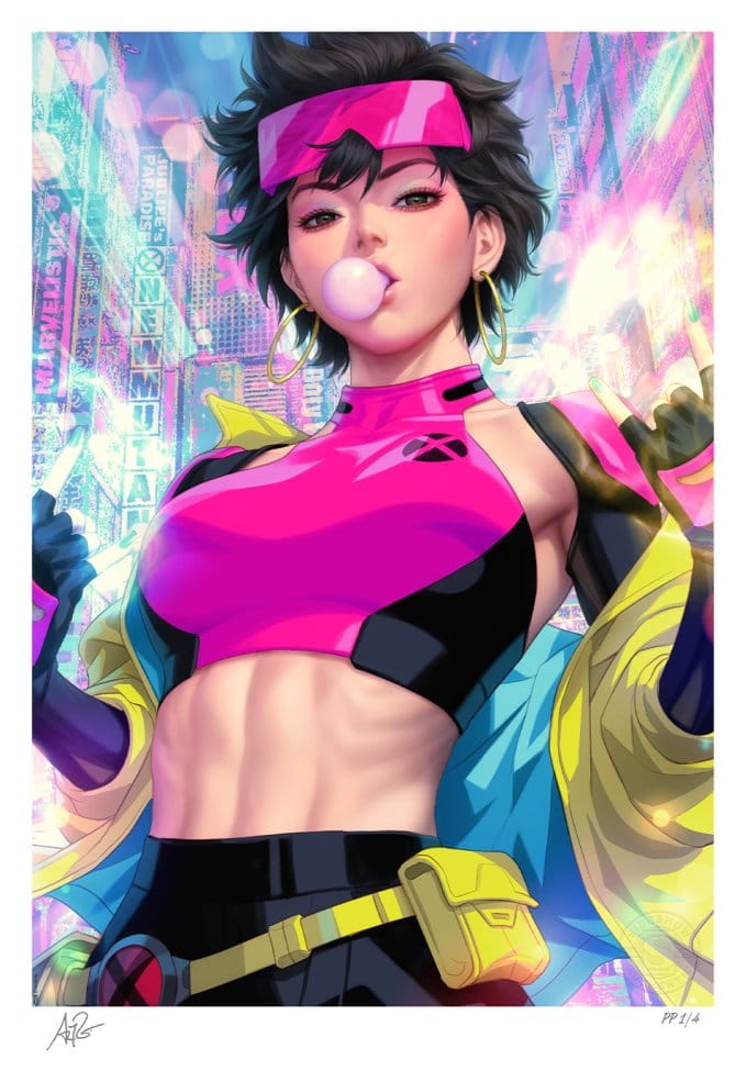 X-Men Marvel impression Art Print Jubilee 46 x 61 cm - non encadrée