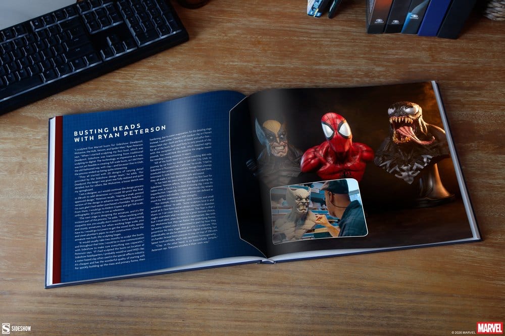 Marvel Livre Collecting the Universe: The Art of Sideshow (Hardcover)