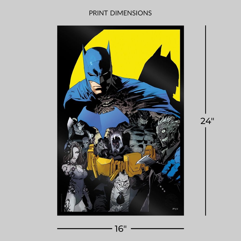 DC Comics impression Art Print Batman #1 (High-Gloss Black Edition) 41 x 61 cm - non encadrée